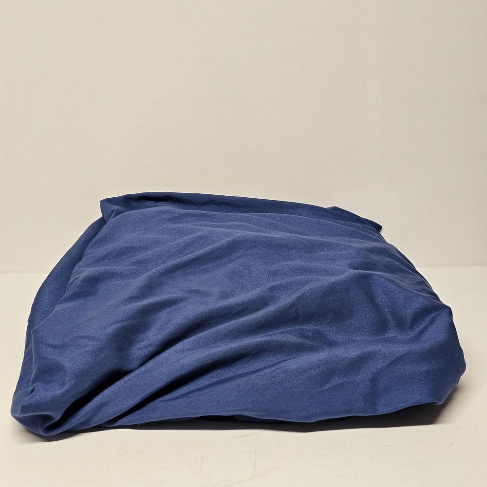 Amazon Basics Navy Blue Fitted Bed Sheet – Twin Size, 38x74x14